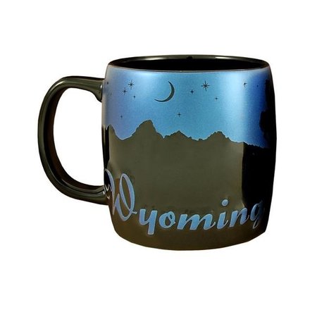 AMERICAWARE Americaware SMWYO03 Wyoming 22 oz Night Sky Silhouette Mug SMWYO03